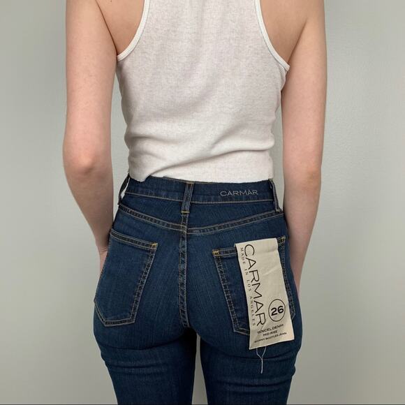 LF Carmar Skinny Boot Leg Mid Wash Jeans - Picture 7 of 7